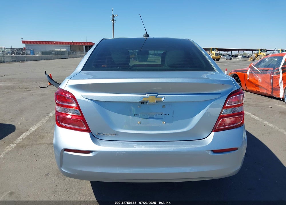 2018 CHEVROLET SONIC VIN: 1G1JB5SH4J4116481
