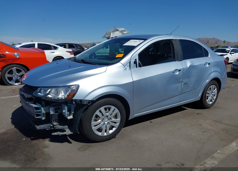 2018 CHEVROLET SONIC VIN: 1G1JB5SH4J4116481