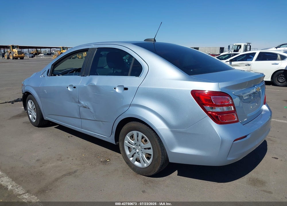 2018 CHEVROLET SONIC VIN: 1G1JB5SH4J4116481