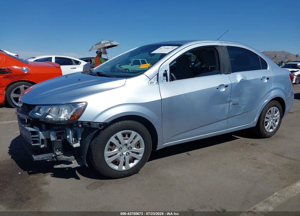 2018 CHEVROLET SONIC VIN: 1G1JB5SH4J4116481