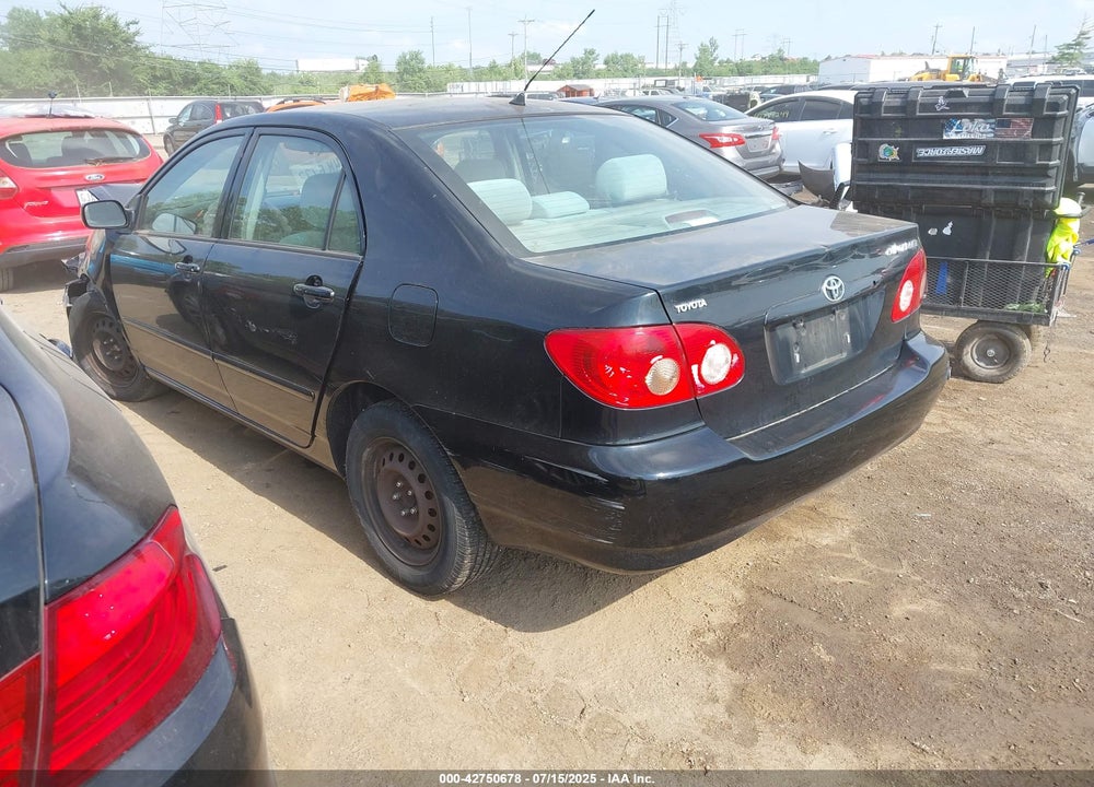 2008 TOYOTA COROLLA LE VIN: 2T1BR30E58C935107