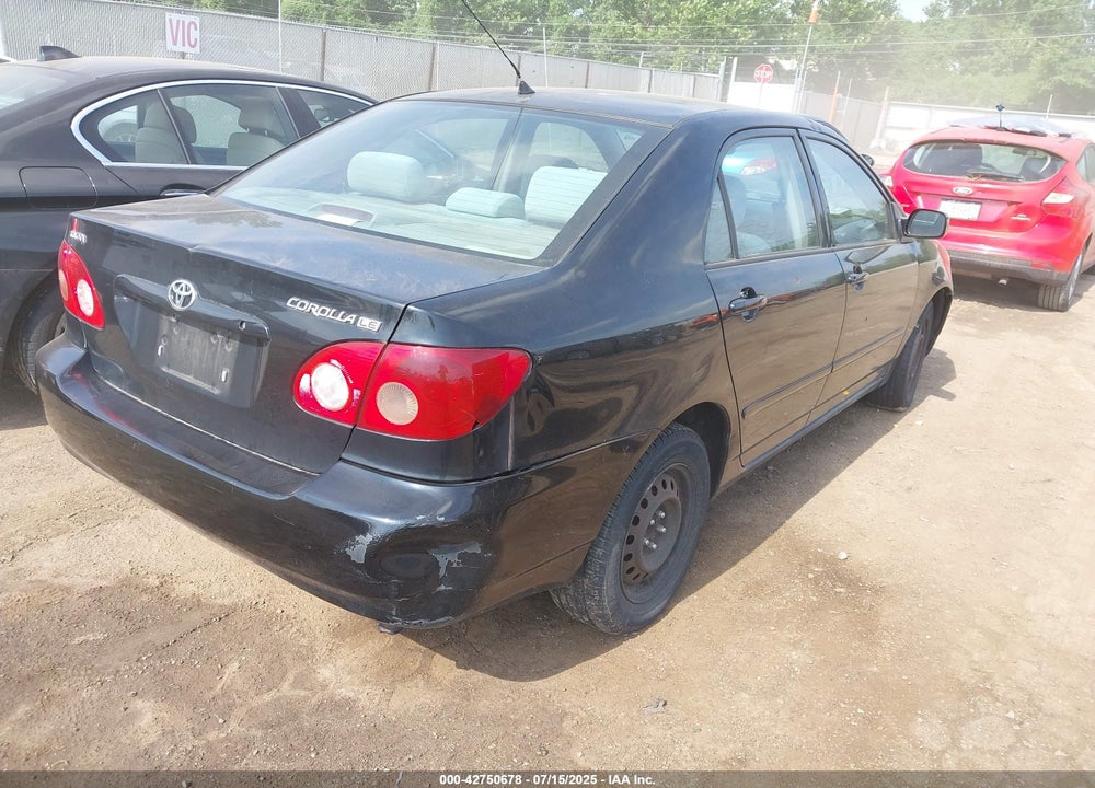 2008 TOYOTA COROLLA LE VIN: 2T1BR30E58C935107