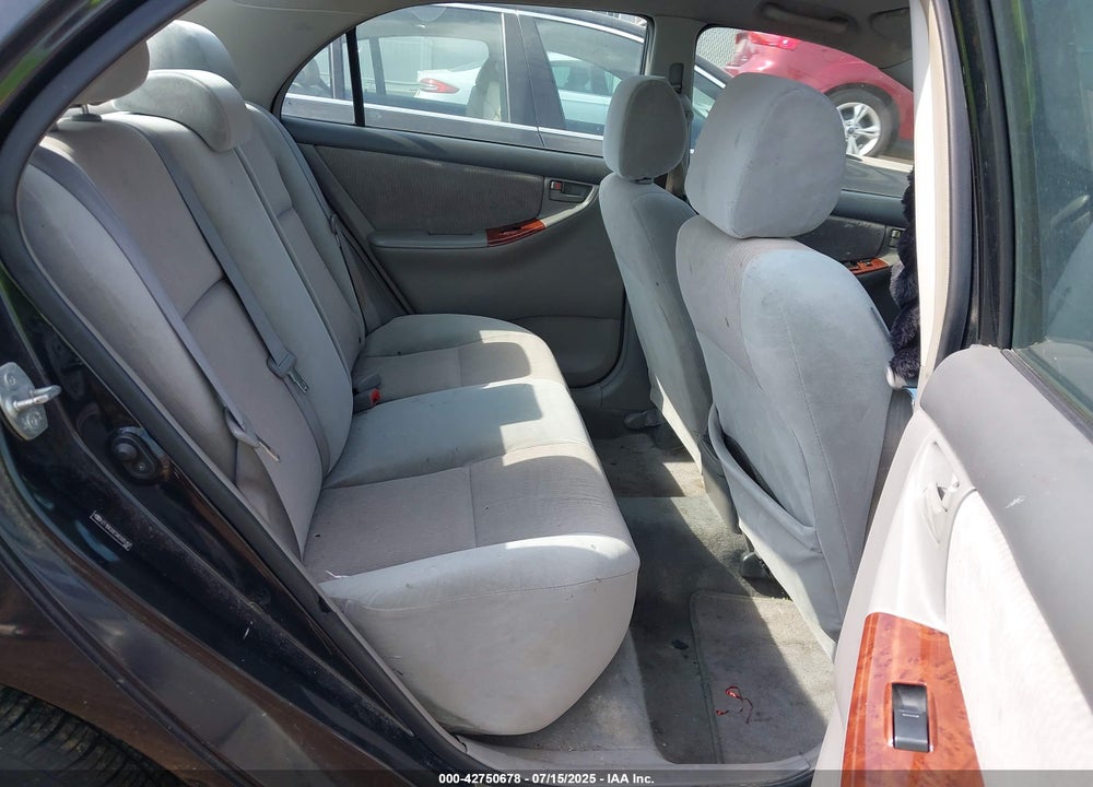 2008 TOYOTA COROLLA LE VIN: 2T1BR30E58C935107
