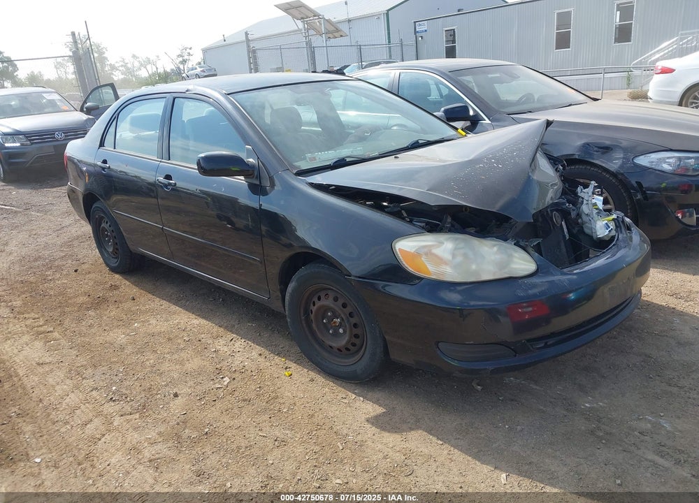 2008 TOYOTA COROLLA LE VIN: 2T1BR30E58C935107