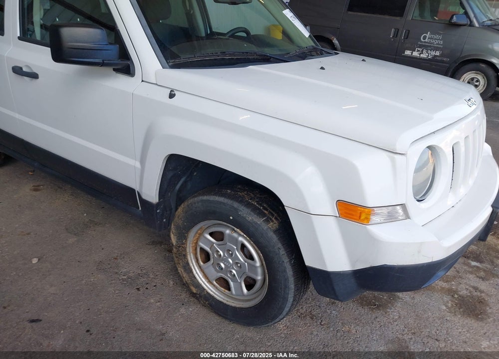 2016 JEEP PATRIOT VIN: 1C4NJRBB2GD557310