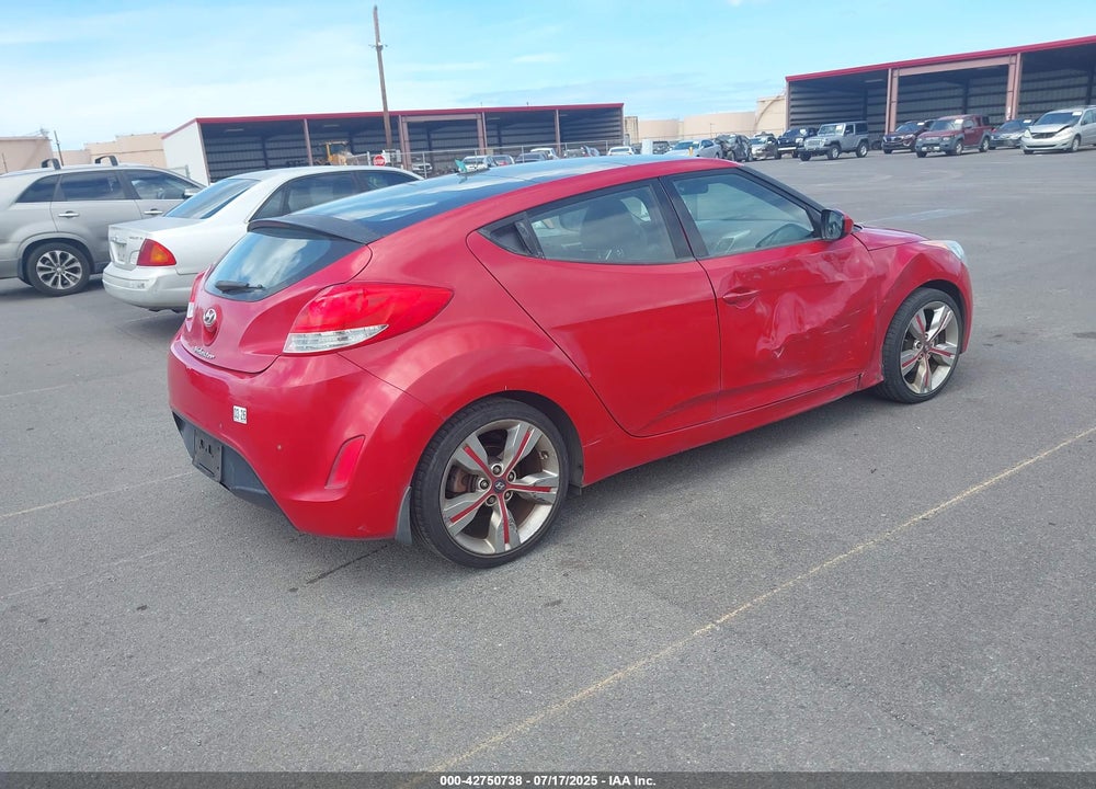 2013 HYUNDAI VELOSTER VIN: KMHTC6AD5DU172902
