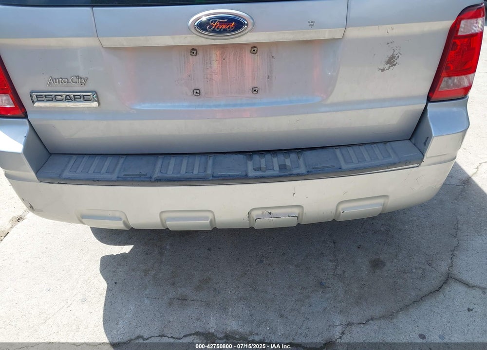 2008 FORD ESCAPE XLS/XLS MANUAL VIN: 1FMCU02Z48KA97177