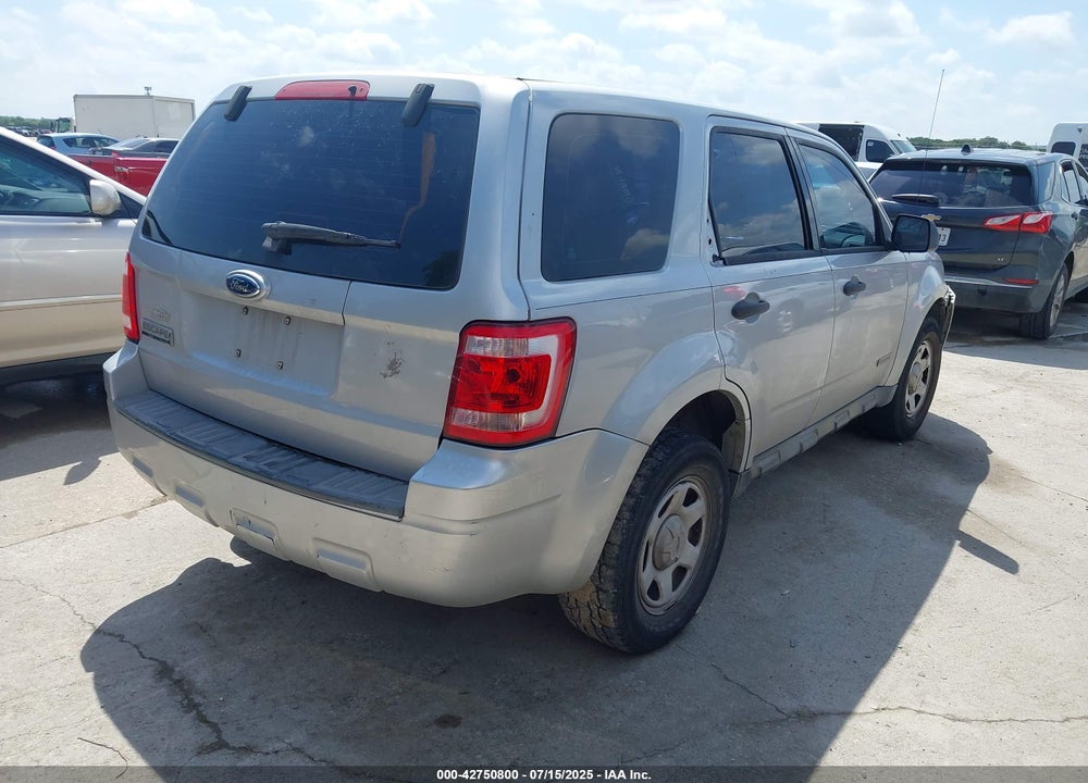 2008 FORD ESCAPE XLS/XLS MANUAL VIN: 1FMCU02Z48KA97177