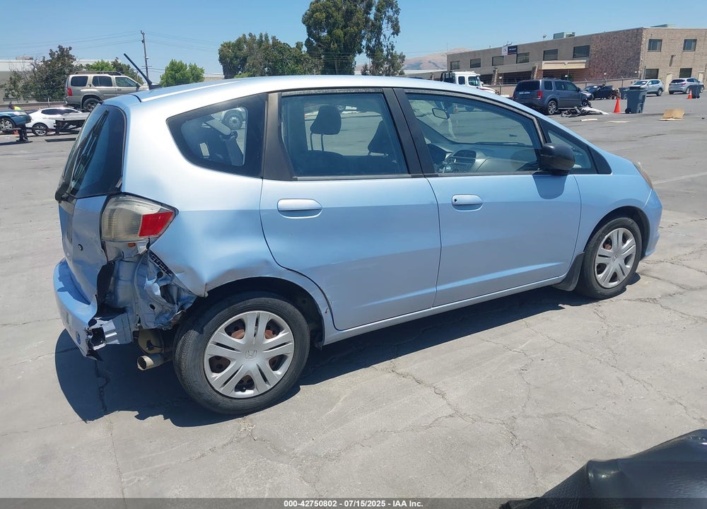 2009 HONDA FIT VIN: JHMGE88289S070771
