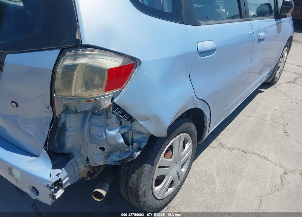 2009 HONDA FIT VIN: JHMGE88289S070771