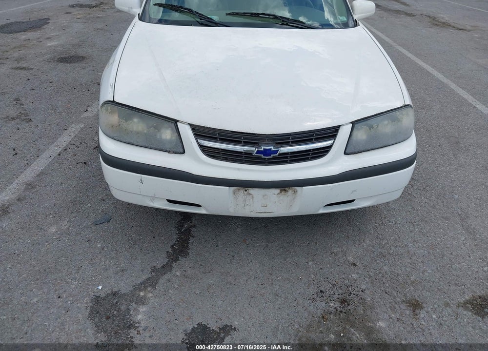 2002 CHEVROLET IMPALA VIN: 2G1WF52E429195505