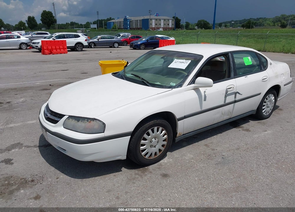 2002 CHEVROLET IMPALA VIN: 2G1WF52E429195505