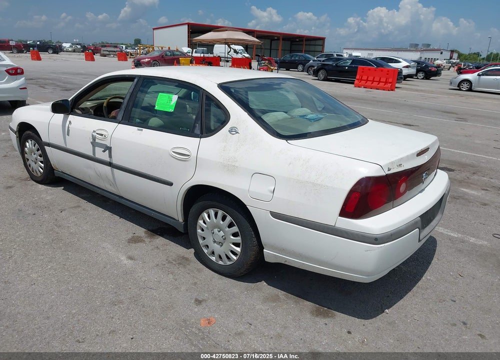 2002 CHEVROLET IMPALA VIN: 2G1WF52E429195505