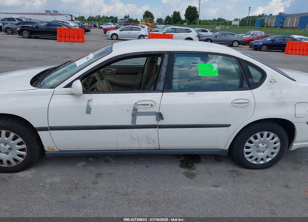 2002 CHEVROLET IMPALA VIN: 2G1WF52E429195505