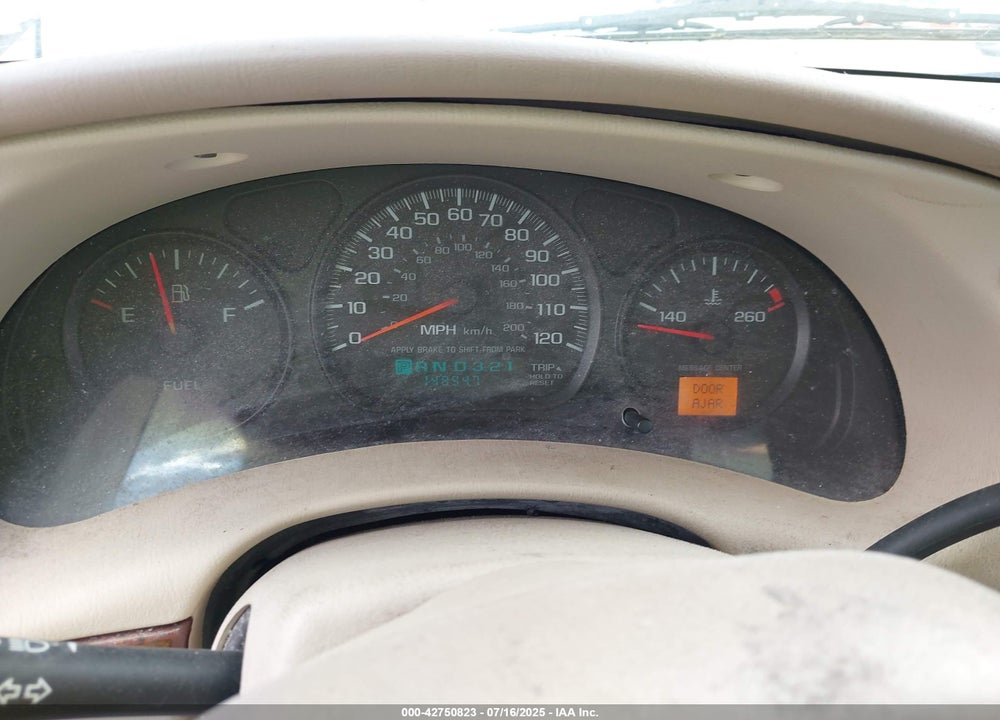 2002 CHEVROLET IMPALA VIN: 2G1WF52E429195505