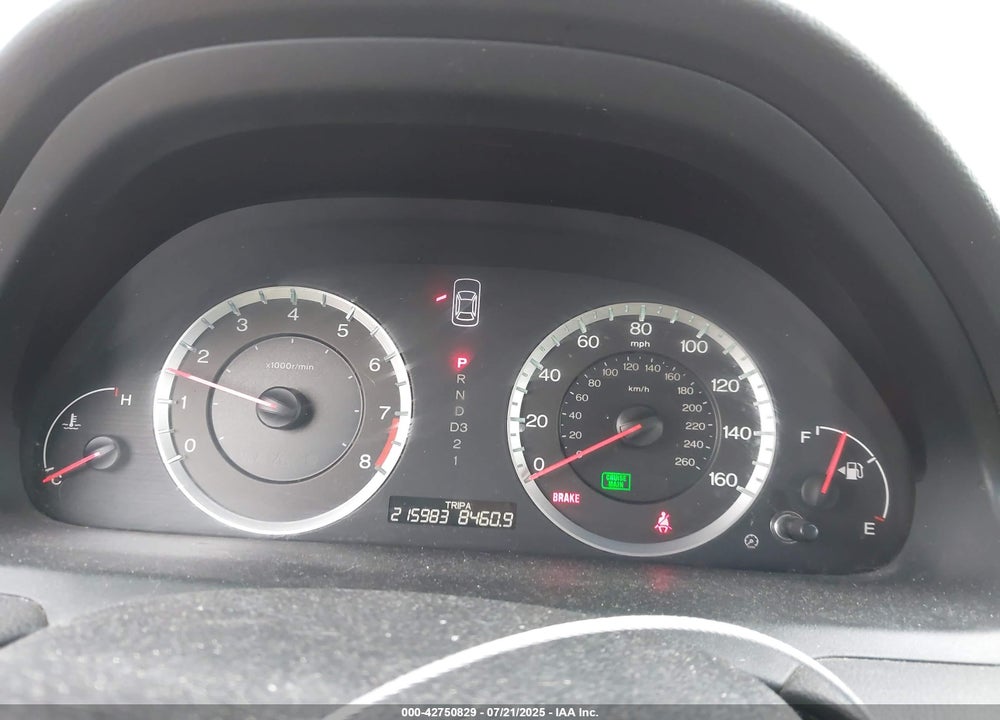 2008 HONDA ACCORD VIN: 1HGCP26868A047056