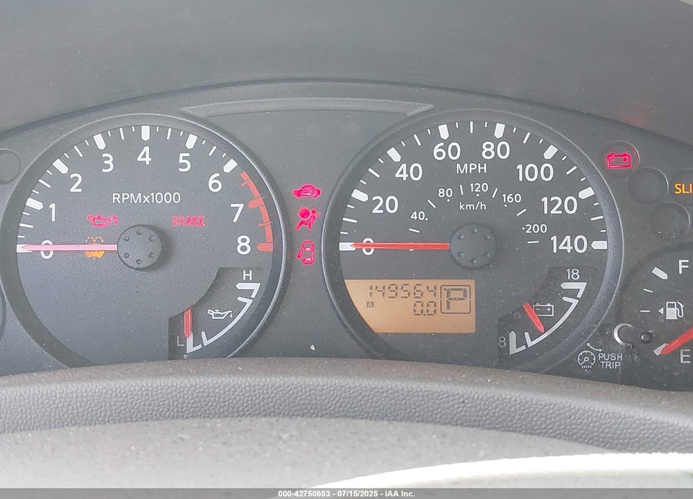 2008 NISSAN FRONTIER VIN: 1N6AD07U08C426831