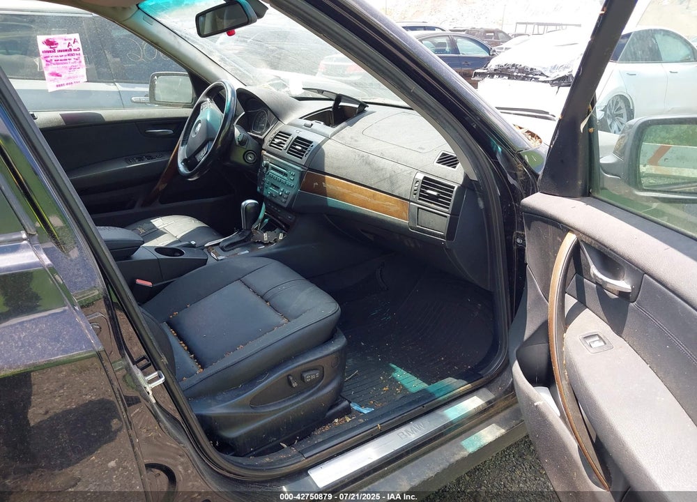 2009 BMW X3 VIN: WBXPC934X9WJ29899