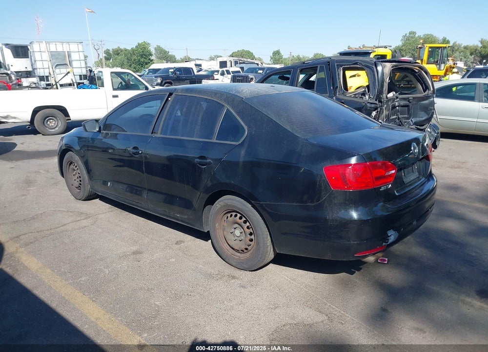 2014 VOLKSWAGEN JETTA VIN: 3VW2K7AJ4EM443496