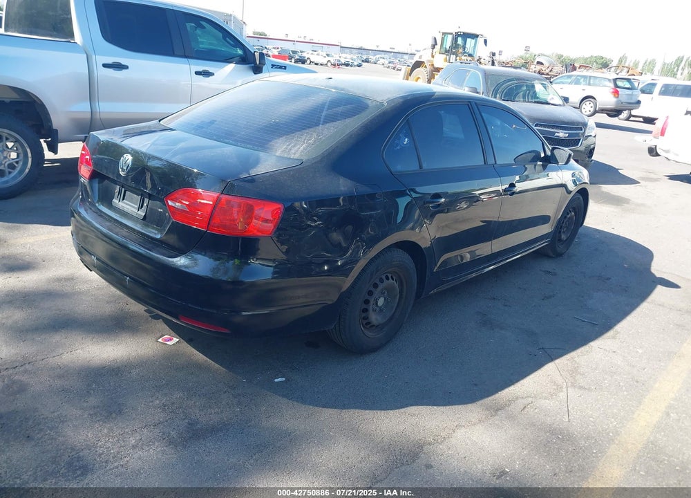2014 VOLKSWAGEN JETTA VIN: 3VW2K7AJ4EM443496