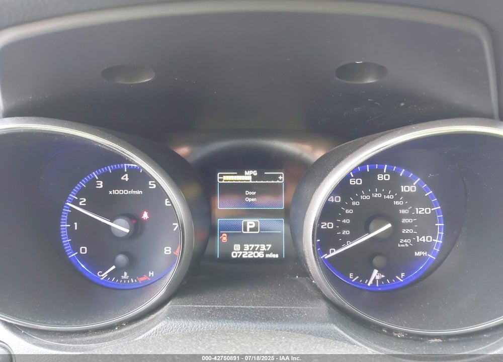 2018 SUBARU OUTBACK VIN: 4S4BSACC5J3296238