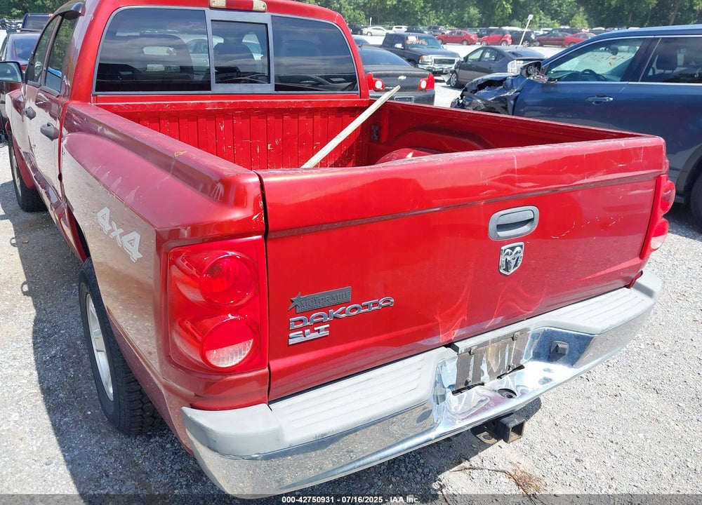 2006 DODGE DAKOTA VIN: 1D7HW48K26S526289