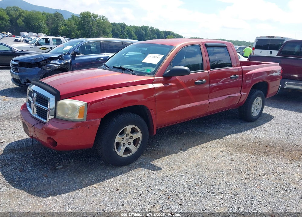 2006 DODGE DAKOTA VIN: 1D7HW48K26S526289