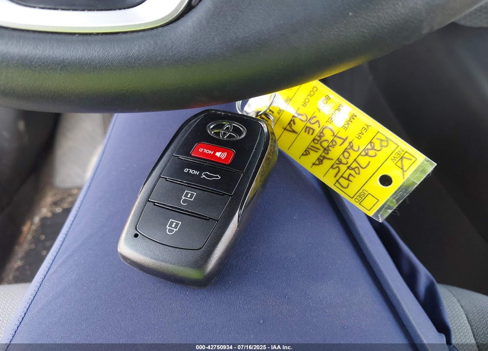 2025 TOYOTA COROLLA VIN: 5YFS4MCE1SP227847