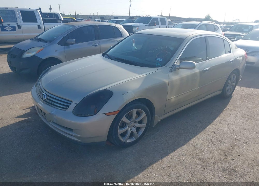 2006 INFINITI G35 VIN: JNKCV51E36M501017