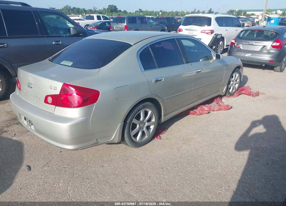 2006 INFINITI G35 VIN: JNKCV51E36M501017