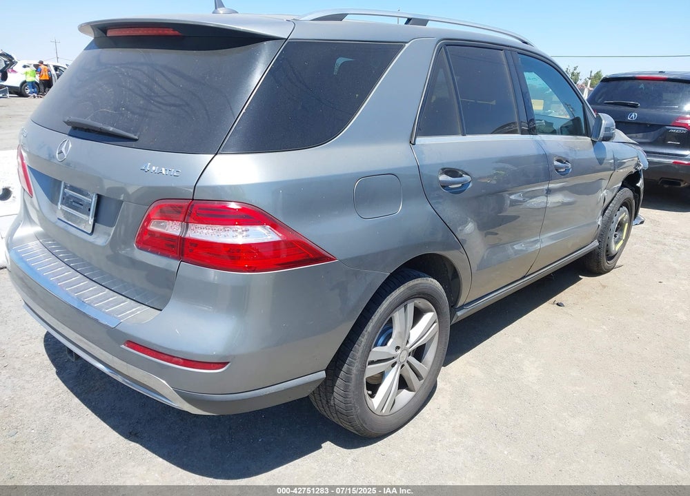 2013 MERCEDES-BENZ M-CLASS VIN: 4JGDA5HB6DA112704