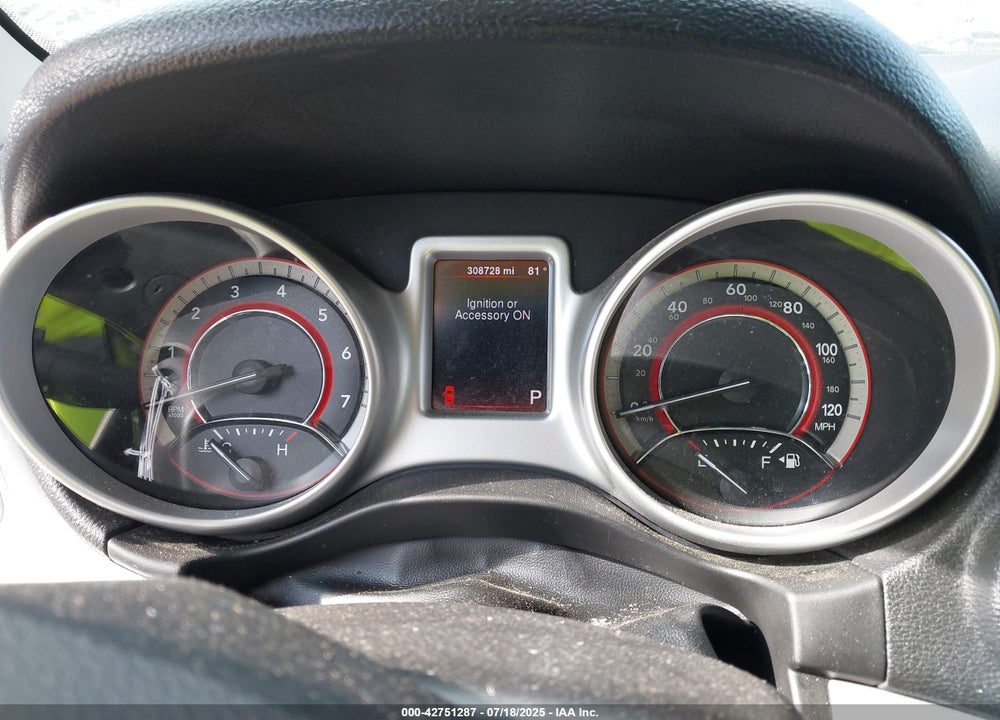 2013 DODGE JOURNEY VIN: 3C4PDDBG4DT725128