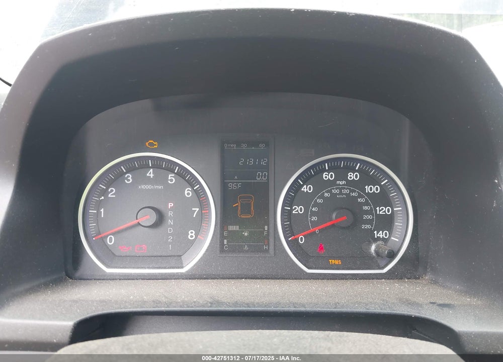 2007 HONDA CR-V VIN: 5J6RE48577L013606