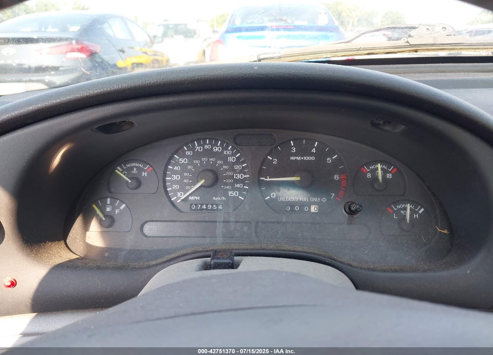 1995 FORD MUSTANG GT/GTS VIN: 1FALP42TXSF187504