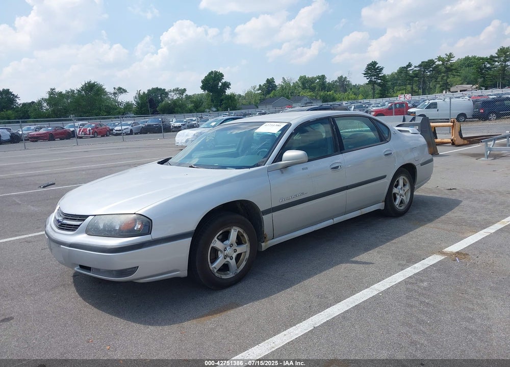 2000 CHEVROLET IMPALA LS VIN: 2G1WH55K0Y9348644