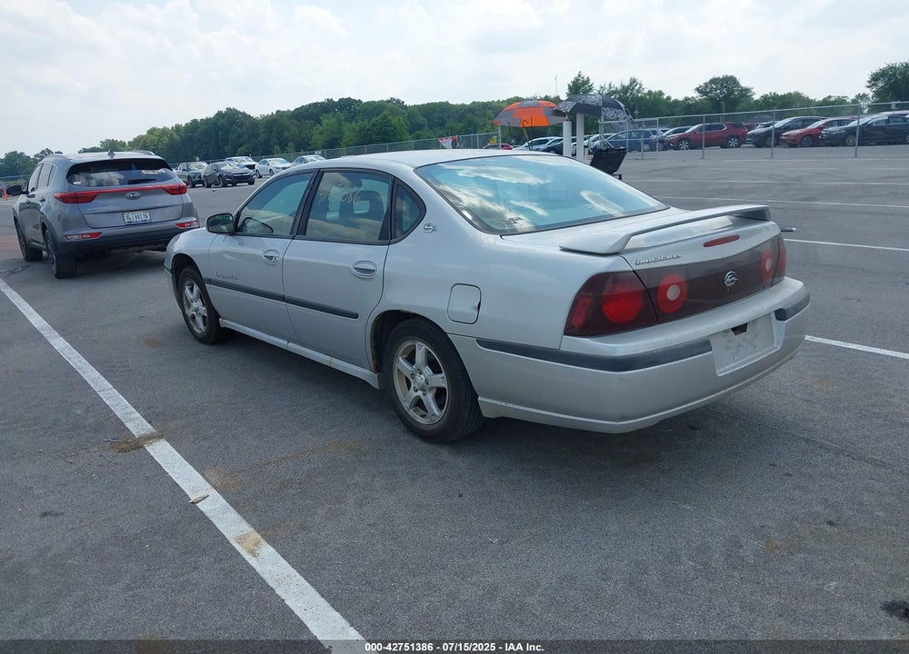 2000 CHEVROLET IMPALA LS VIN: 2G1WH55K0Y9348644