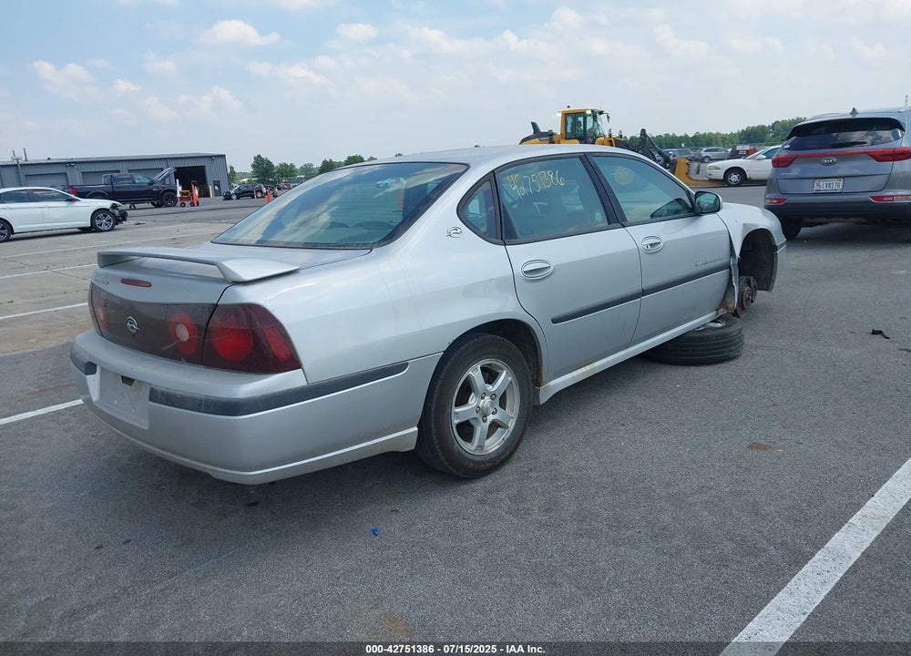 2000 CHEVROLET IMPALA LS VIN: 2G1WH55K0Y9348644