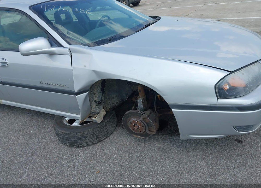 2000 CHEVROLET IMPALA LS VIN: 2G1WH55K0Y9348644