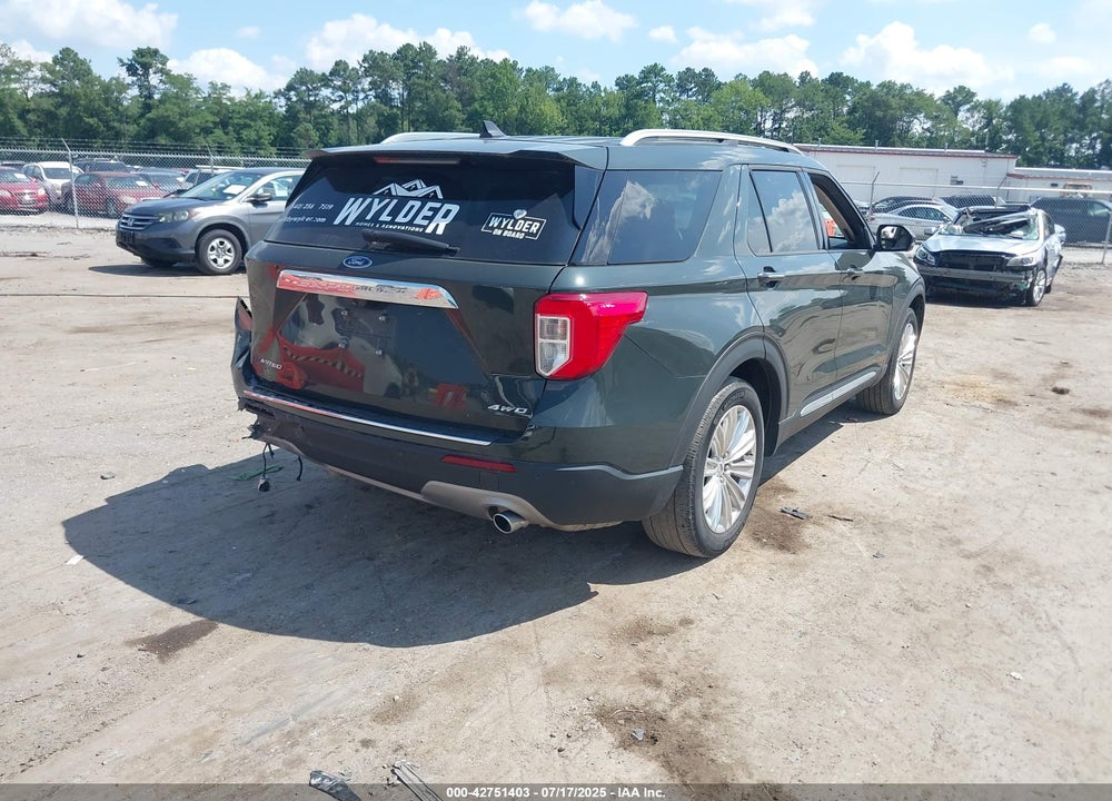 2022 FORD EXPLORER LIMITED VIN: 1FMSK8FH3NGB44425