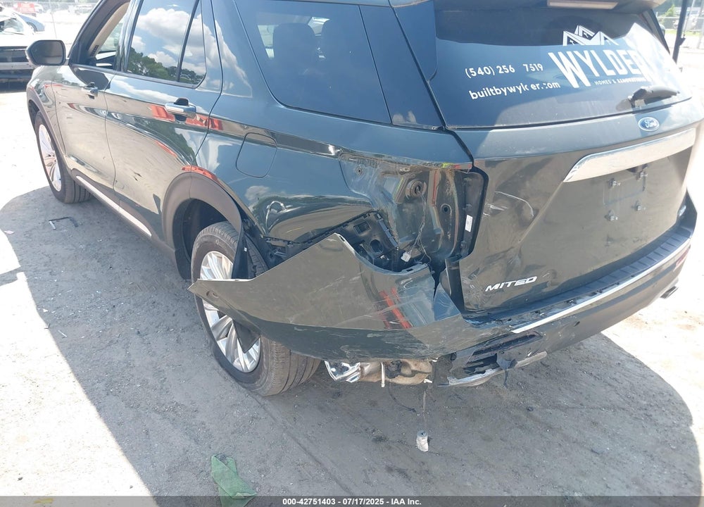 2022 FORD EXPLORER LIMITED VIN: 1FMSK8FH3NGB44425