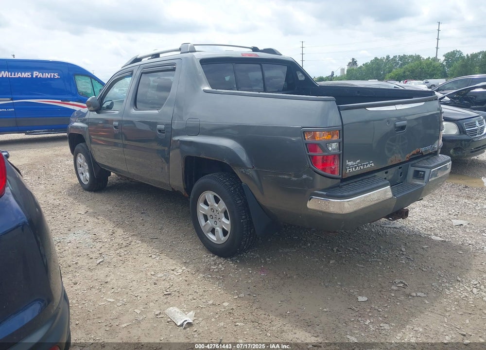 2007 HONDA RIDGELINE VIN: 2HJYK16547H509936