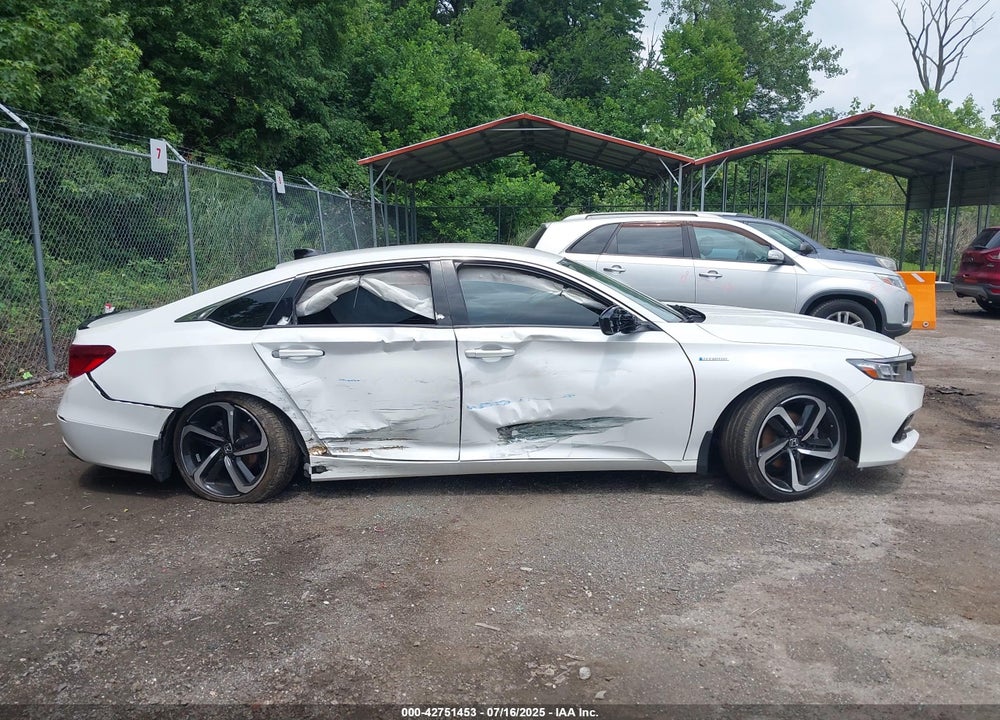 2022 HONDA ACCORD HYBRID SPORT VIN: 1HGCV3F23NA010694