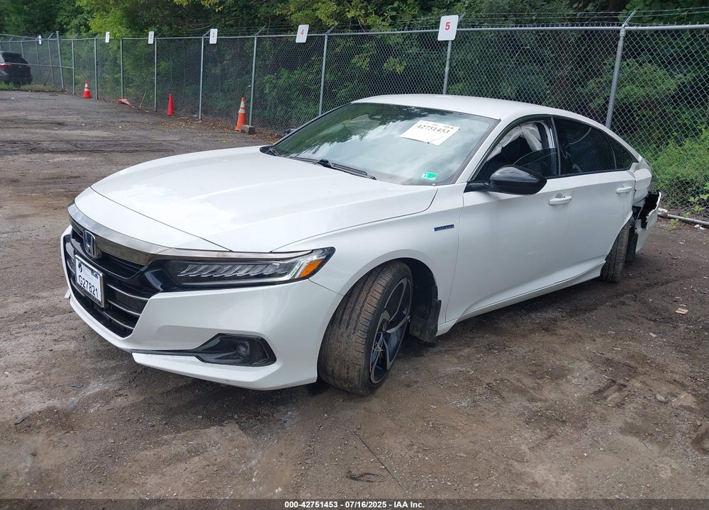 2022 HONDA ACCORD HYBRID SPORT VIN: 1HGCV3F23NA010694