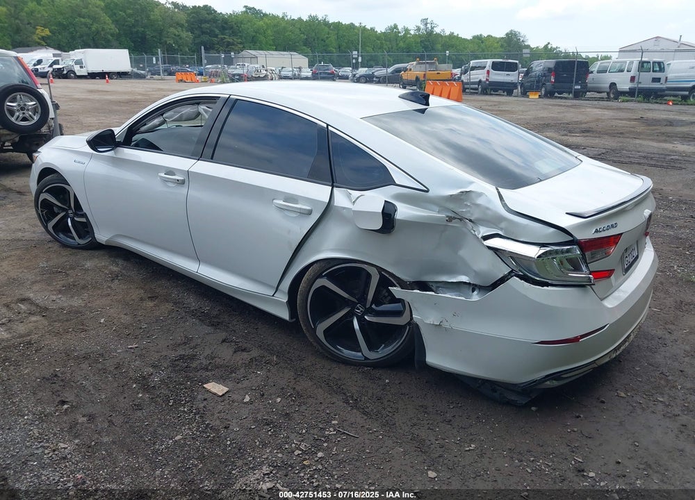 2022 HONDA ACCORD HYBRID SPORT VIN: 1HGCV3F23NA010694