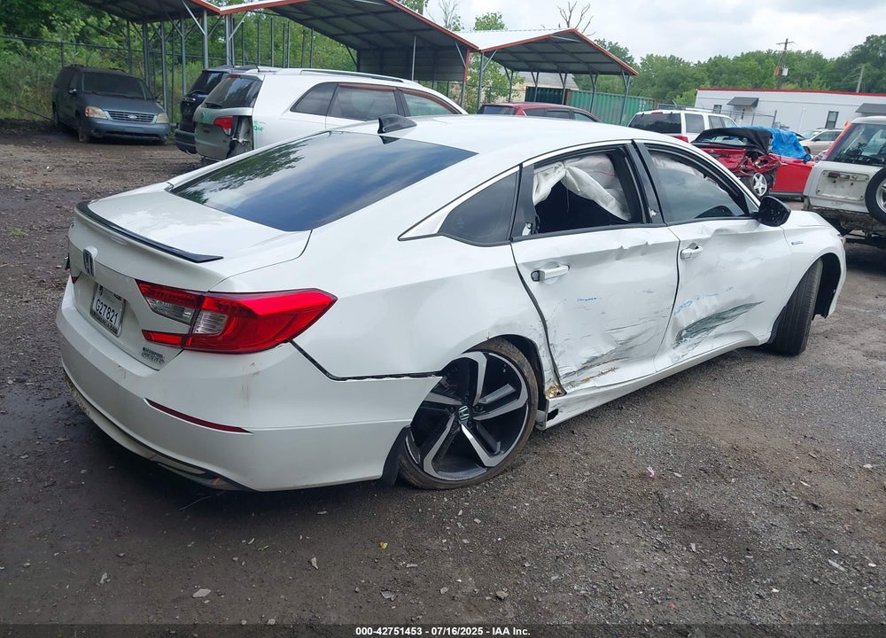 2022 HONDA ACCORD HYBRID SPORT VIN: 1HGCV3F23NA010694