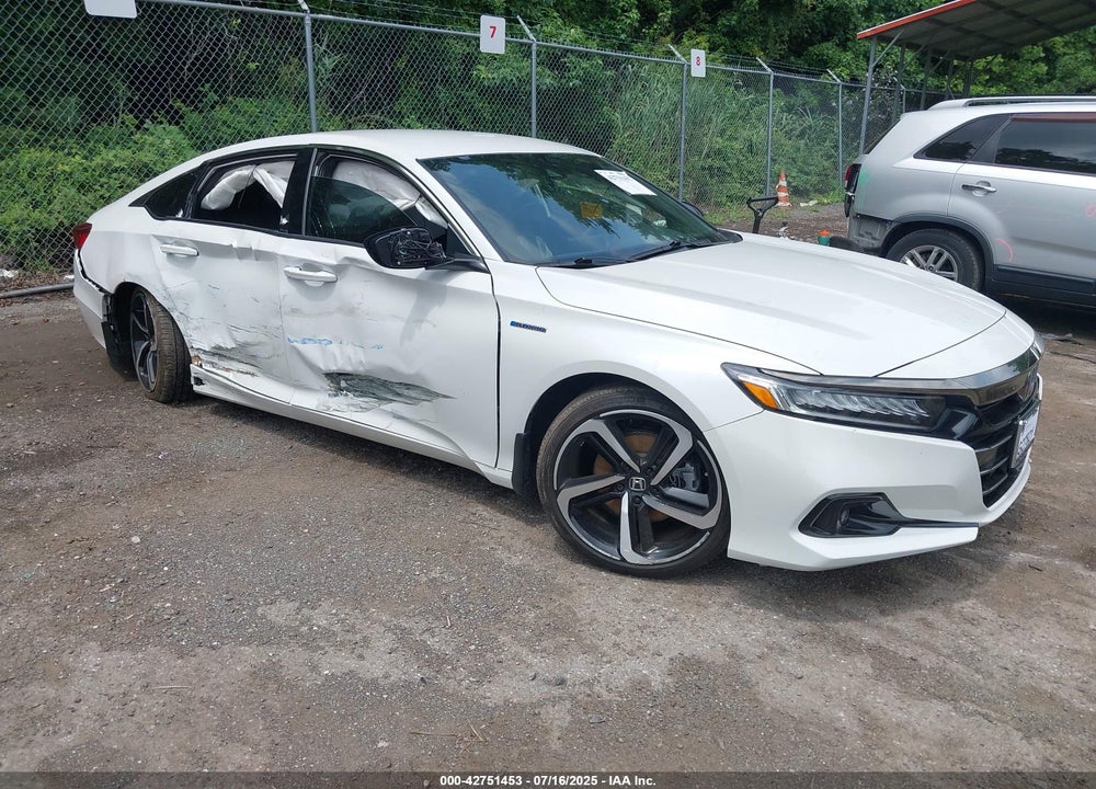 2022 HONDA ACCORD HYBRID SPORT VIN: 1HGCV3F23NA010694
