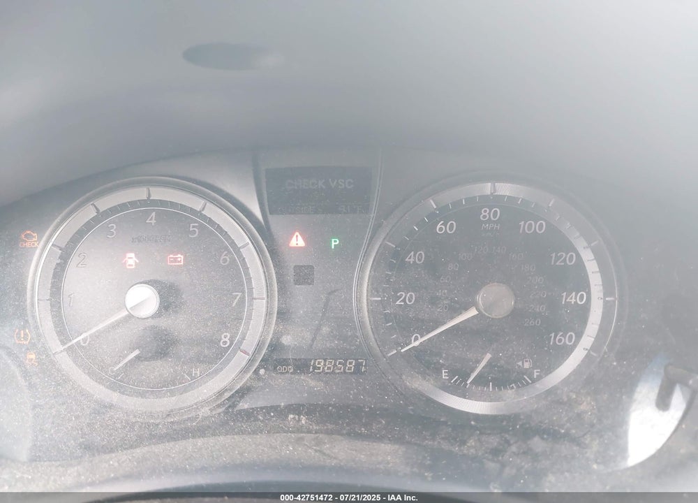 2008 LEXUS ES350 VIN: JTHBJ46G982227851