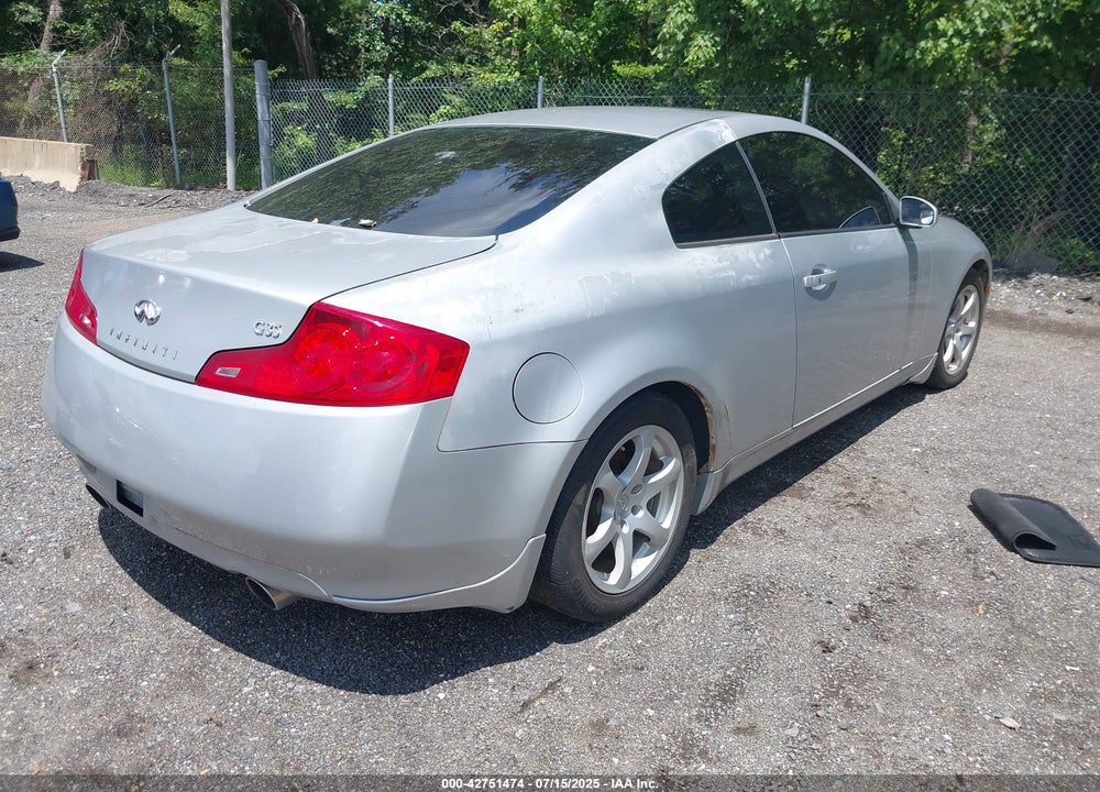 2006 INFINITI G35 VIN: JNKCV54E56M720184