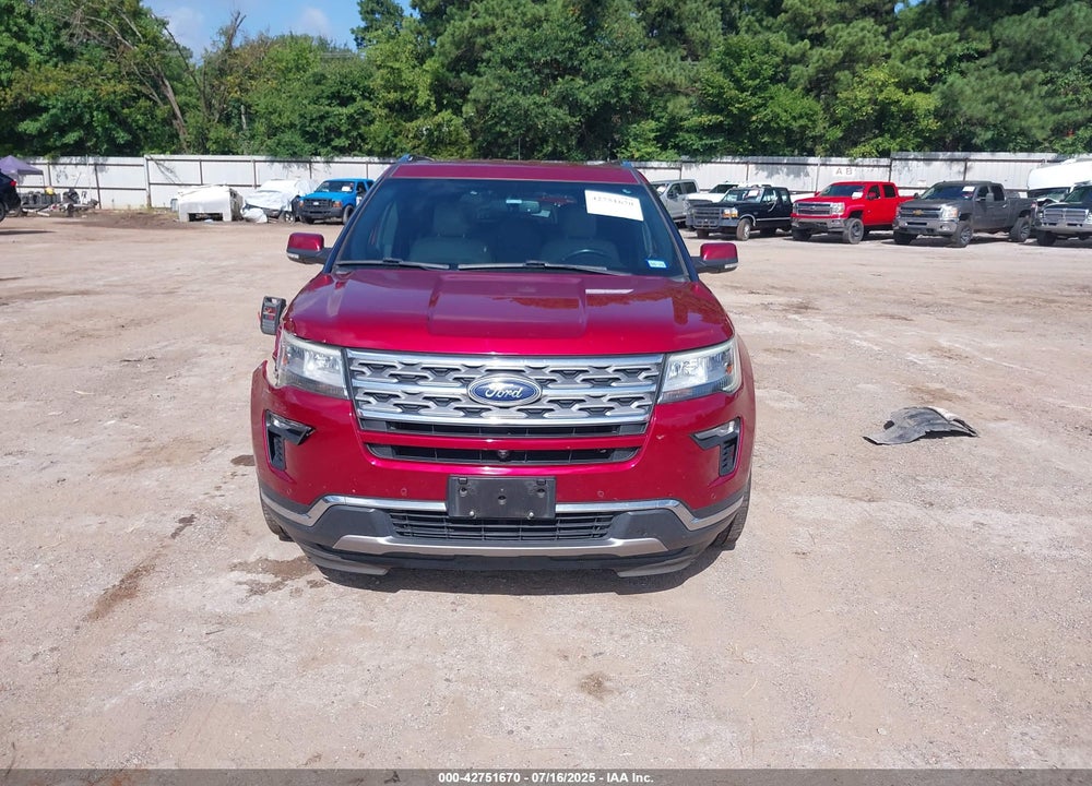 2018 FORD EXPLORER VIN: 1FM5K7F85JGB35226
