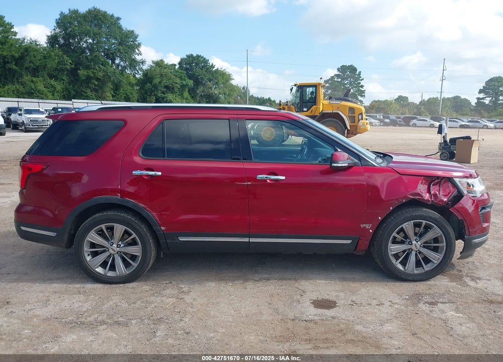 2018 FORD EXPLORER VIN: 1FM5K7F85JGB35226